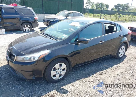 2017 Kia Forte Lx из США, поврежденный, VIN 3KPFK4A78HE037601